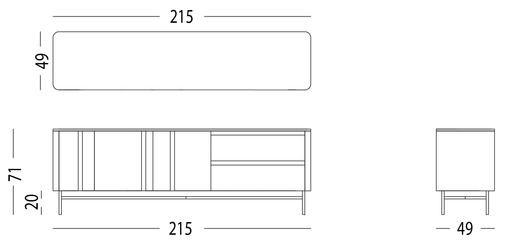 Mythos H Sideboard