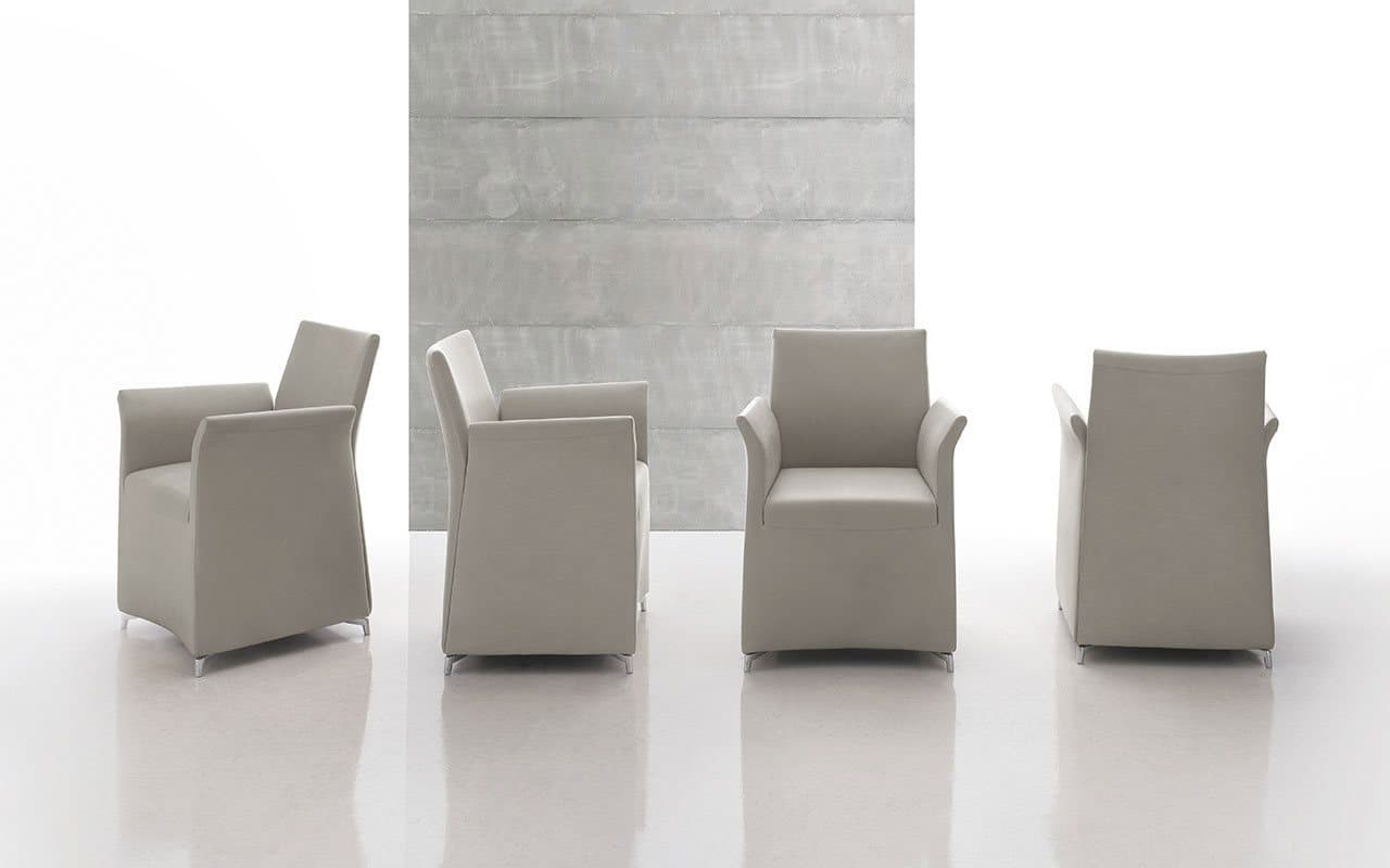 Dhalia Chair Cappuccino Leather