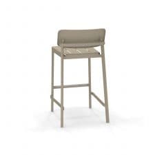Shine Outdoor Stool Taupe - Set of 2