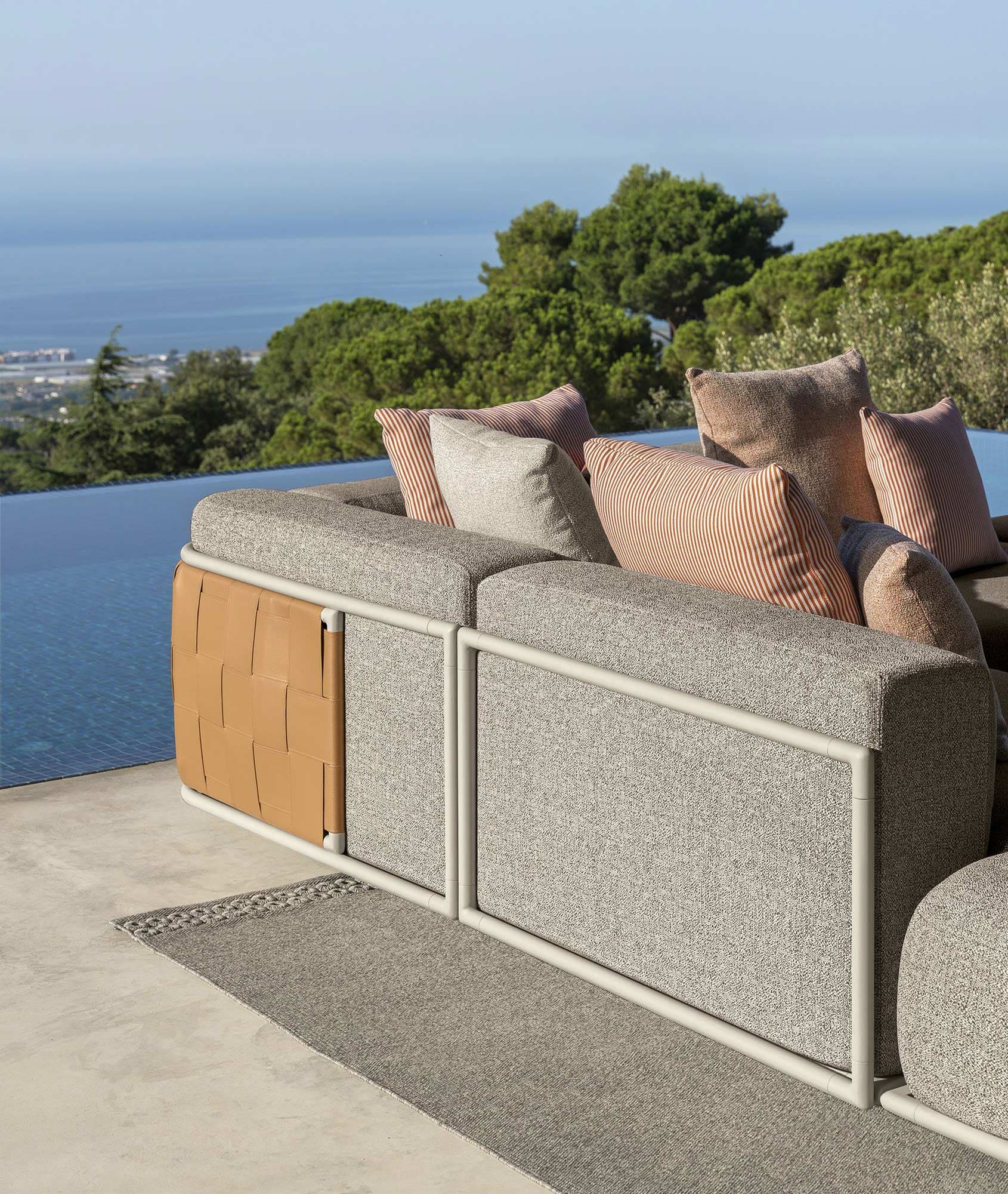 Tresse Outdoor Sofa