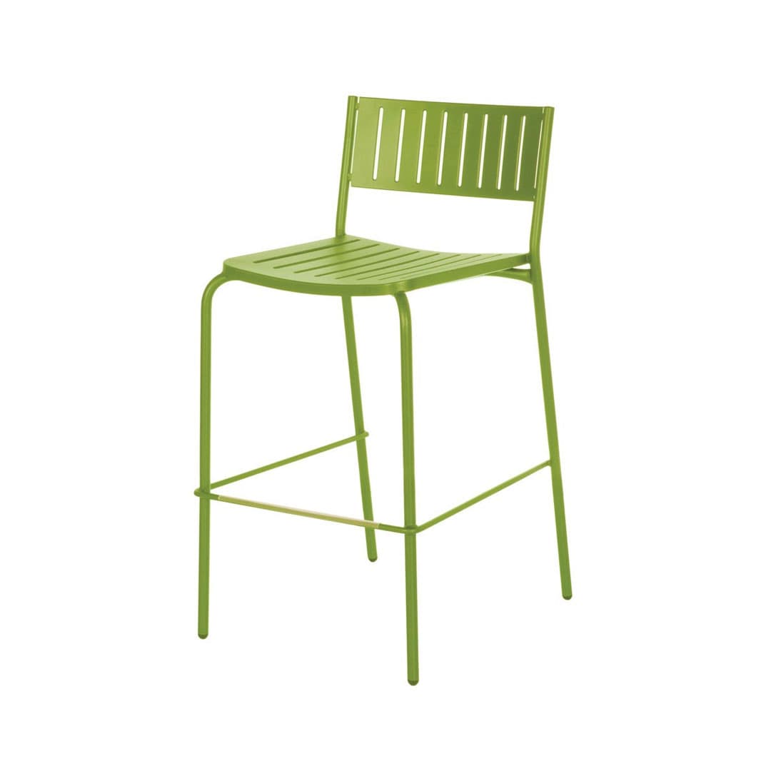 Bridge Outdoor Stool Green - Set of 2