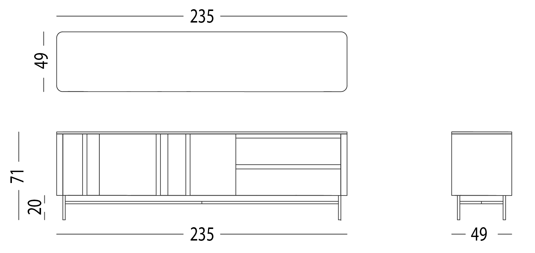 Mythos H Sideboard