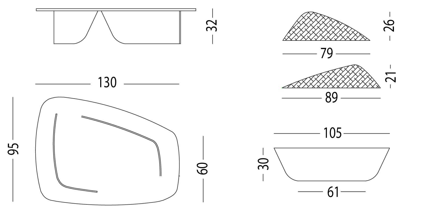Pierre Coffee Table