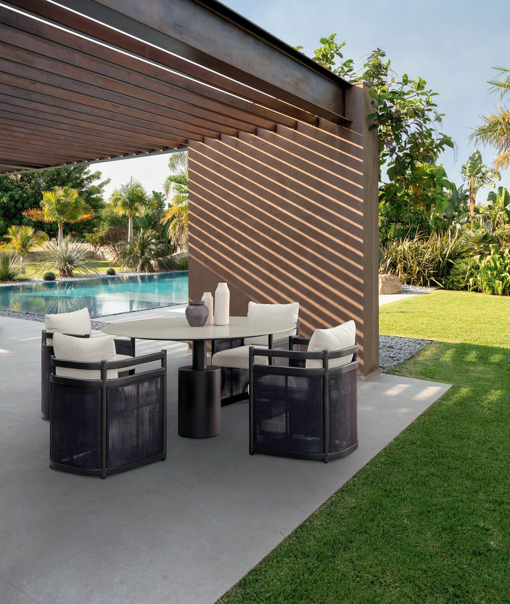 Talenti - Edwin Alu Dining Armchair