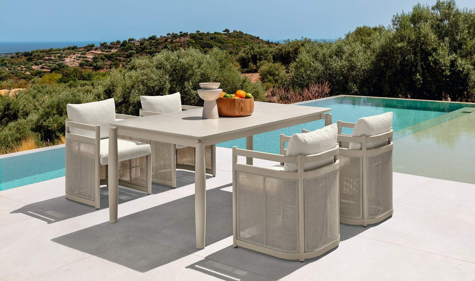 Talenti - Edwin Alu Dining Armchair