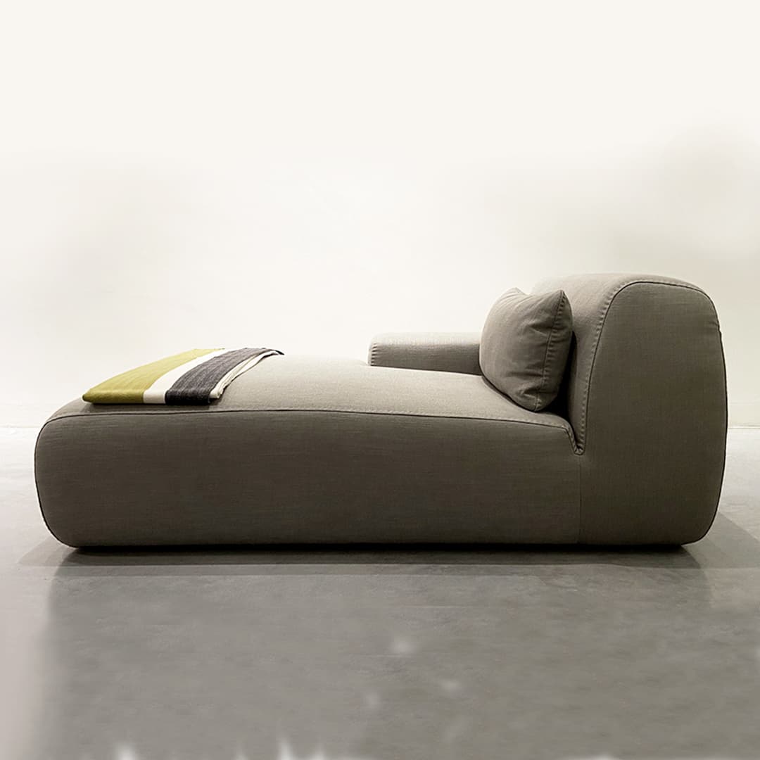 Norton Chaise Lounge Gray