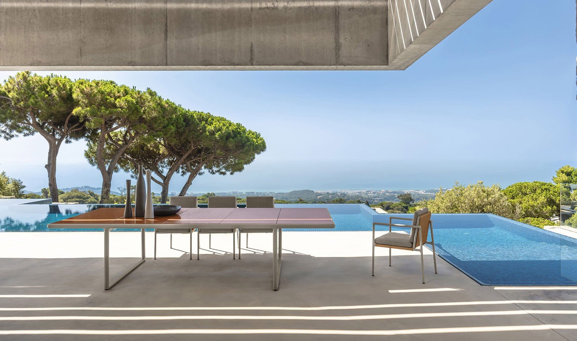 Tresse Outdoor Dining Table 270 x 110