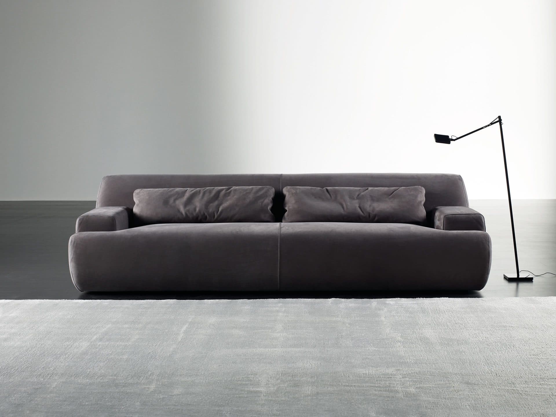 Norton 2-Arm Sofa Gray