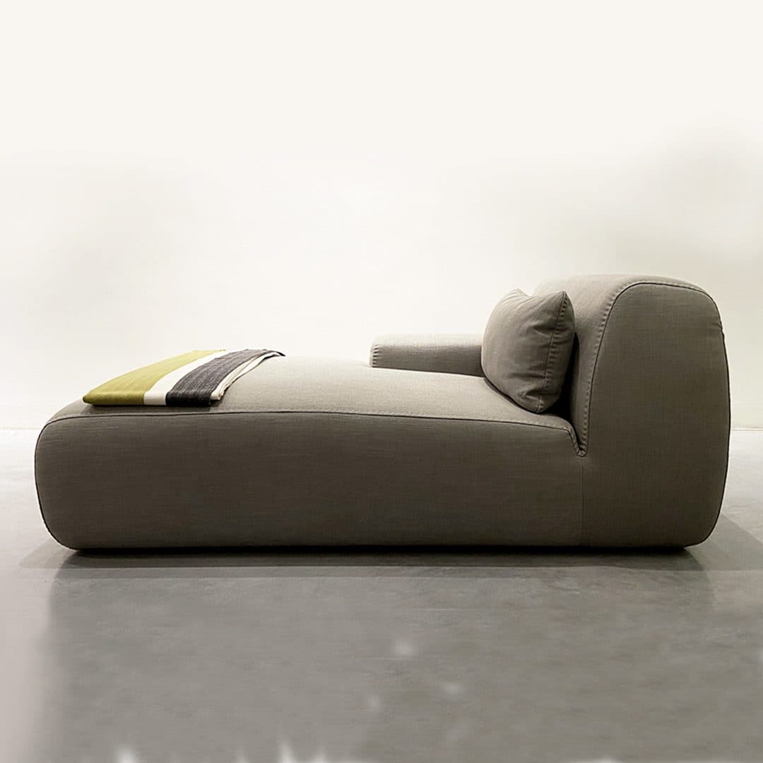 Norton Chaise Lounge Gray
