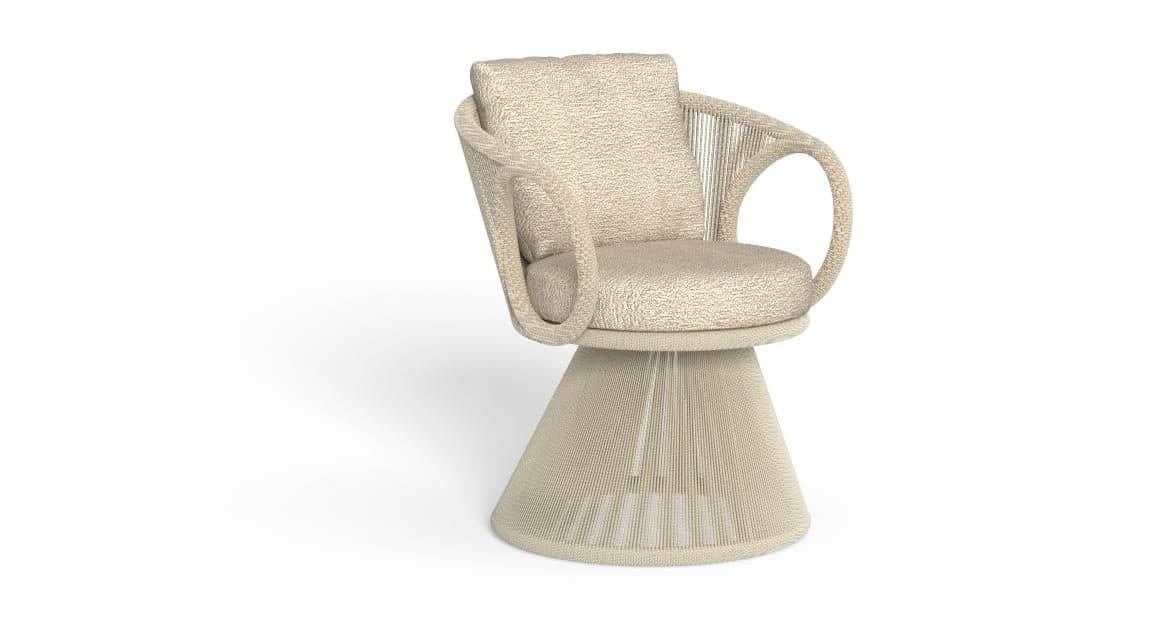 Talenti - Karen Swivel Dining Armchair