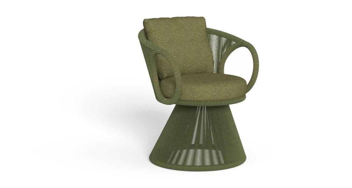 Talenti - Karen Swivel Dining Armchair